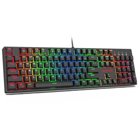 Redragon K582 Surara RGB LED Backlit Mechanical Gaming Keyboard with 1 ...