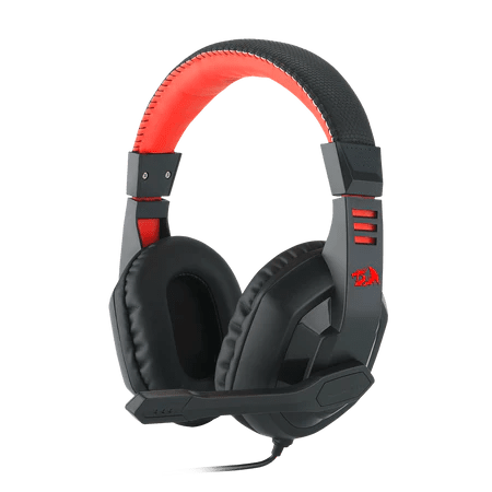 Redragon H120 ARES Gaming Headset, Stereo 3.5mm Audio Jack, Connector for Phone Included, 1.8 Meter Cable, Volume Scroller on Earbud, High Sensitivity Microphone - Redragon