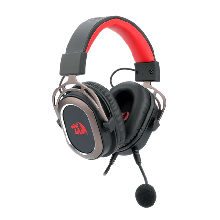 H710 HELIOS - 7.1 Surround Sound - Memory Foam Ear Pads - 50MM Drivers - Detachable Microphone - Multi Platform Headphone - Works with PC/PS4 & Xbox One, Nintendo Switch - Wired USB Gaming Headset - Redragon
